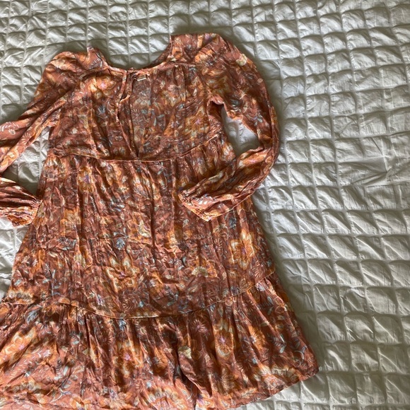Billabong free as can be boho hippie mini dress - Picture 7 of 12